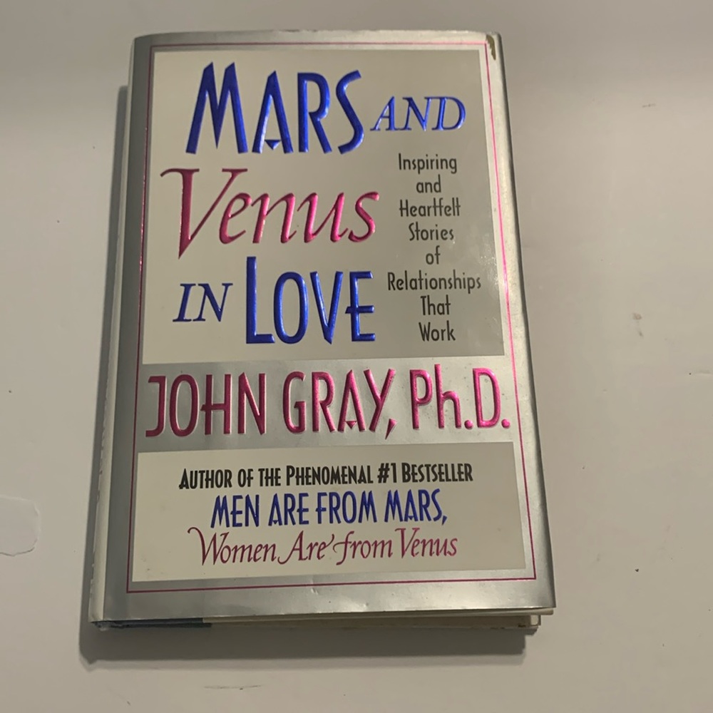 Harper Collins Mars and Venus In Love By John Gray Book Like New
